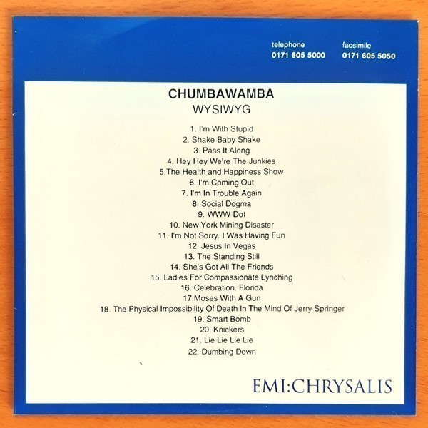 Anti chumbawamba Ep - WYSIWYG