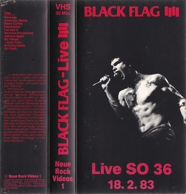 Black Flag - Live SO 36 18. 2. 83