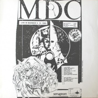Mdc - Live In Maribor 9. 10. 1990